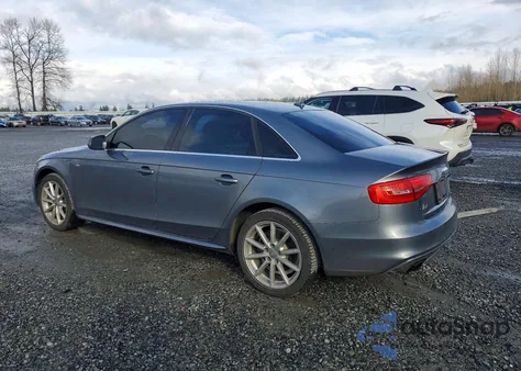 2014 Audi A4 Premium Plus z USA, uszkodzony, nr VIN WAUEFAFL0EA075095